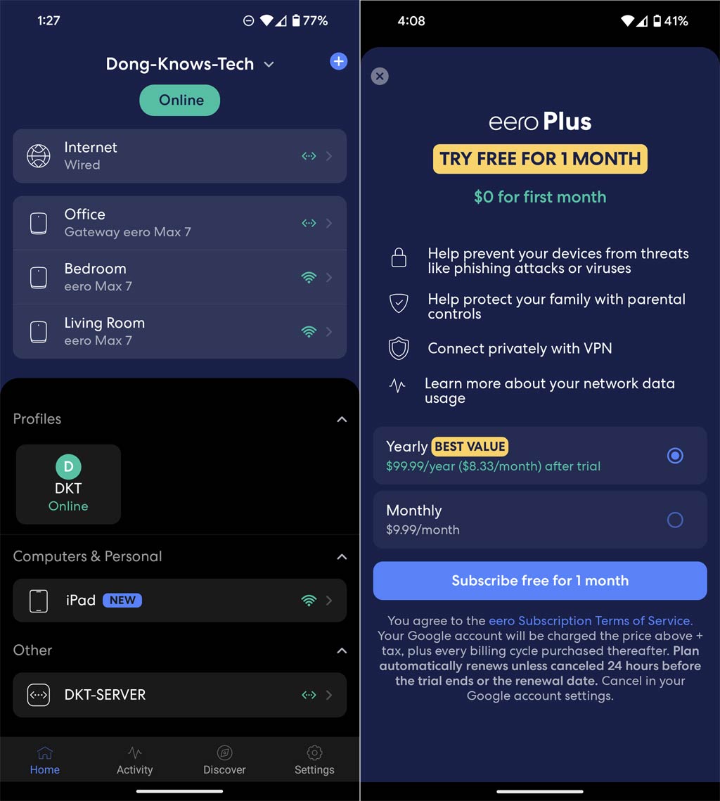 Online Parental Control: What It Is and Why You Shouldn't Pick a Router Based on It 8 Amazon eero and Parental Control add on