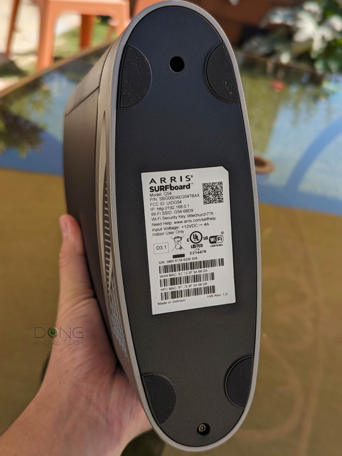 Comcast Xfinity Cable Modem Activation: How to Ditch that ISP-Provided Gatway 9 ARRIS SURFboard G64 has two MAC addresses