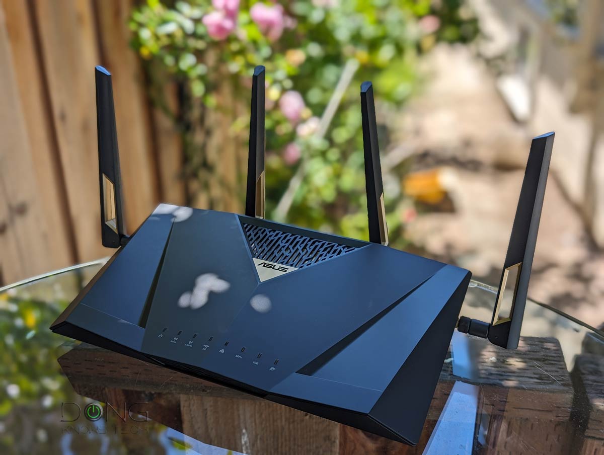 Asus RT-BE88U Wi-Fi 7 Router Top