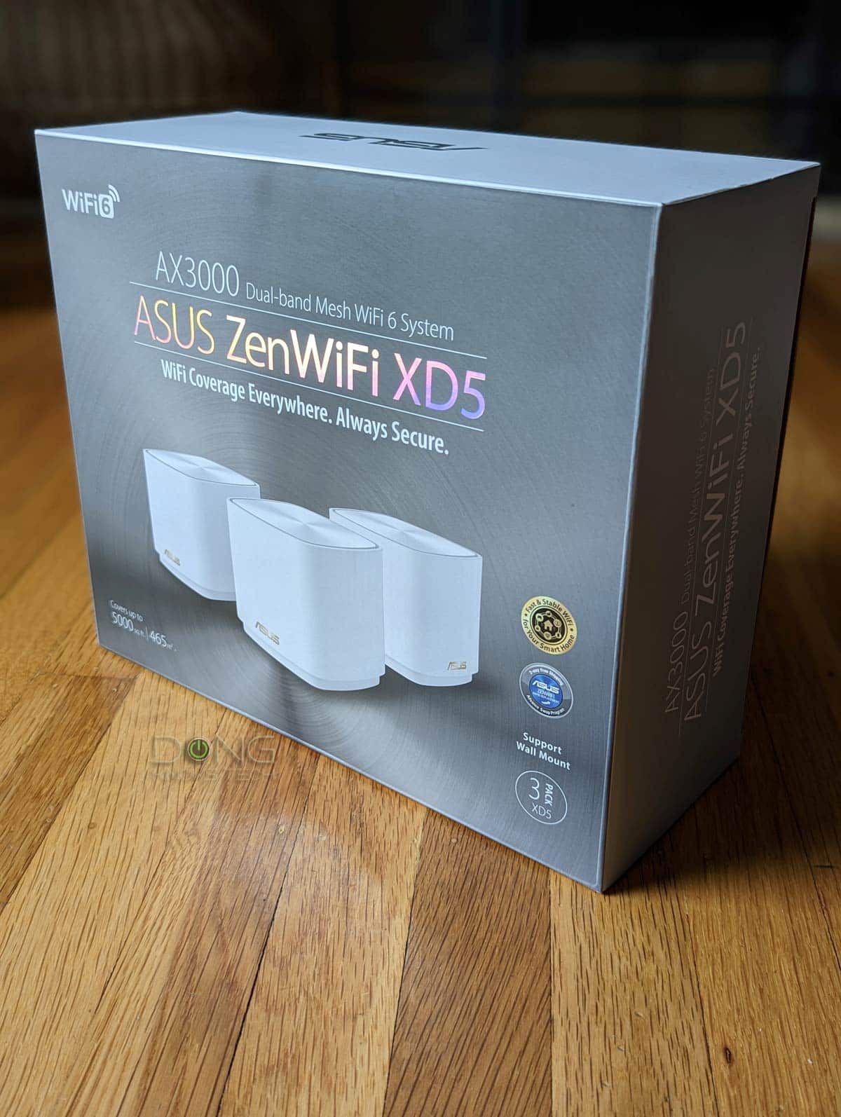 Asus ZenWifi XD5 Review (vs. ZenWifi XD4): A Solid and Improved Mini Mesh 7 Asus ZenWifi XD5 Retail Box