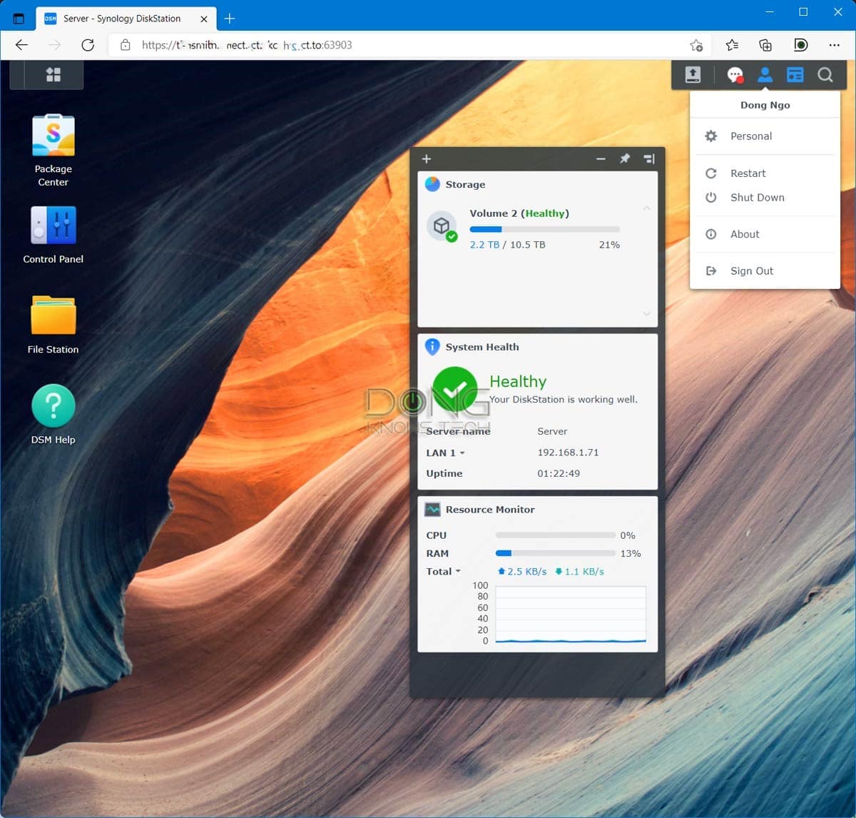 Synology DSM 7 Hands-on Review (vs. DSM 6): A New and (Mostly) Great 10 DSM 7 0 Desktop 1