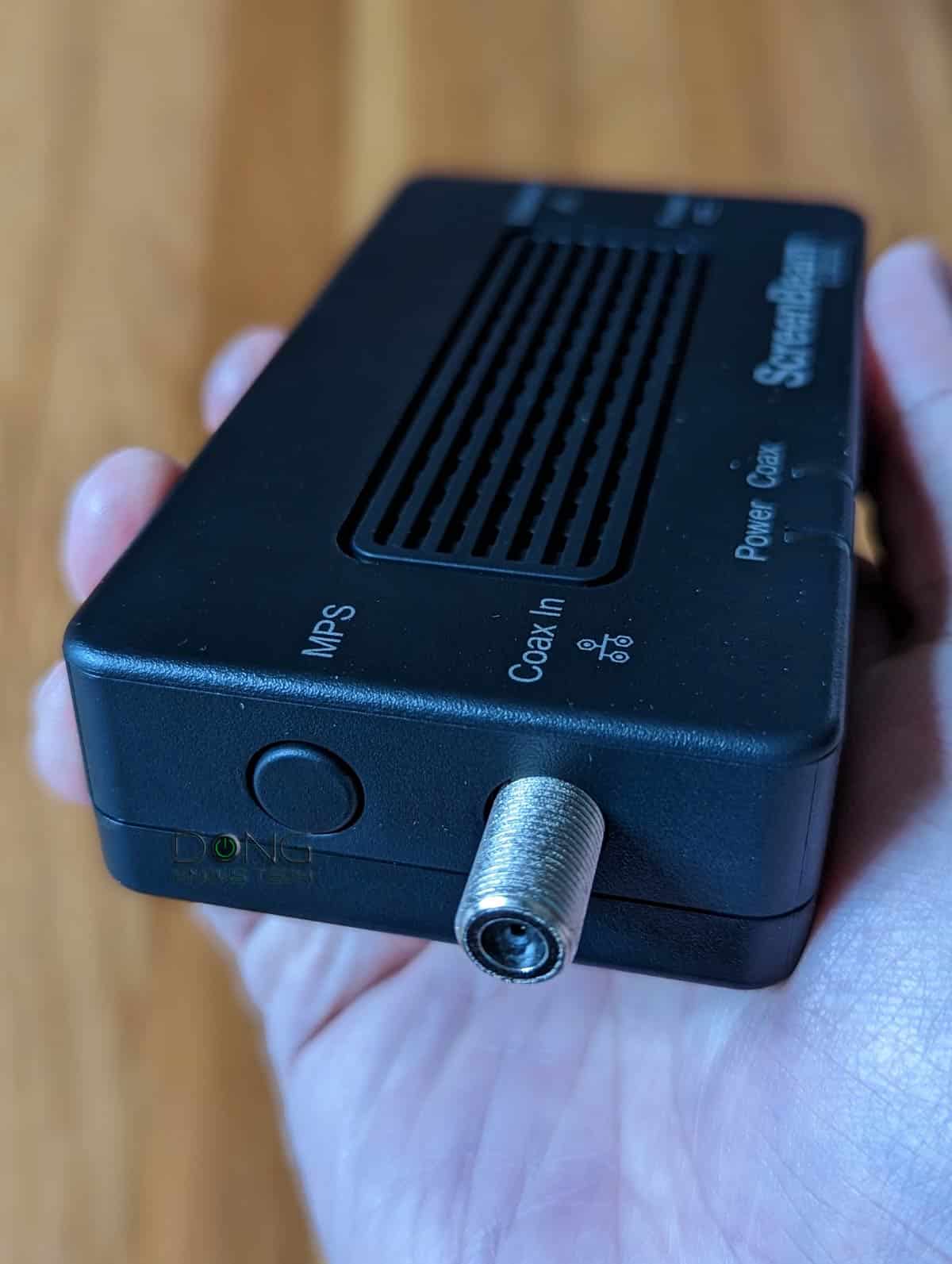 MoCA Explained: Tips on Turning Coax into a True Wired Computer Network 3 MoCA Adapter Coax Connector