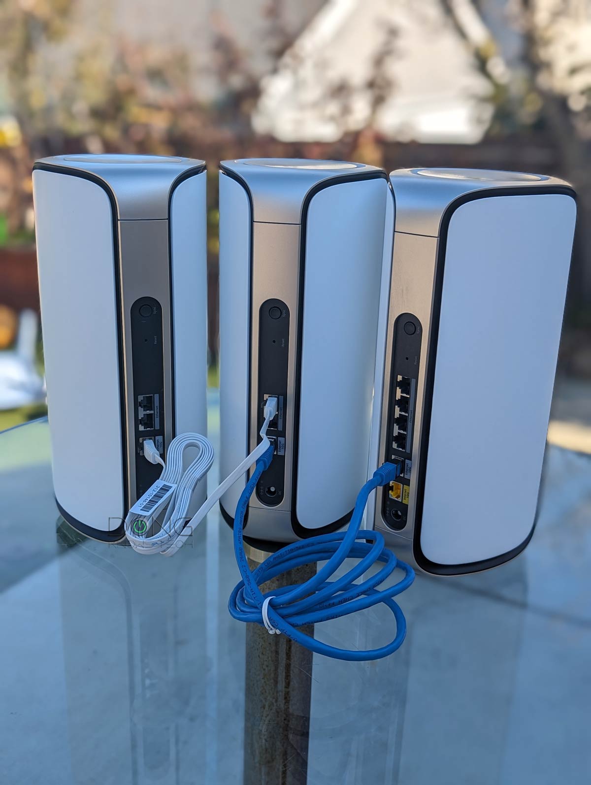Netgear Orbi 970 Series (RBE973S) Review (vs. TP-Link Deco BE85): A Tiring Mixed Bag of Complicated Wi-Fi, Real Multi-Gigabit, and a Major Sticker Shock 13 Netgear Orbi 970 Series RBE973S Wired Backhauling