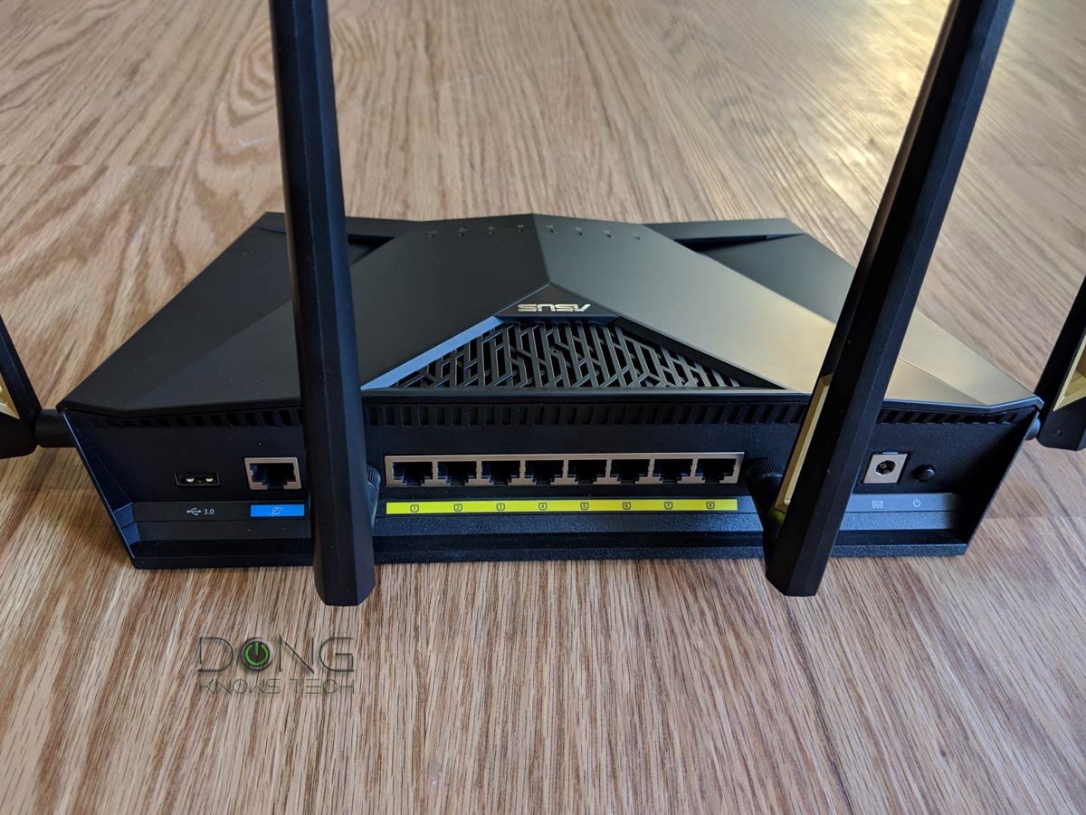 Asus RT-AX88U Pro Wi-Fi 6 Router Review (vs. RT-AX88U): Saving the Best for Last 5 RT-AX88U Ports