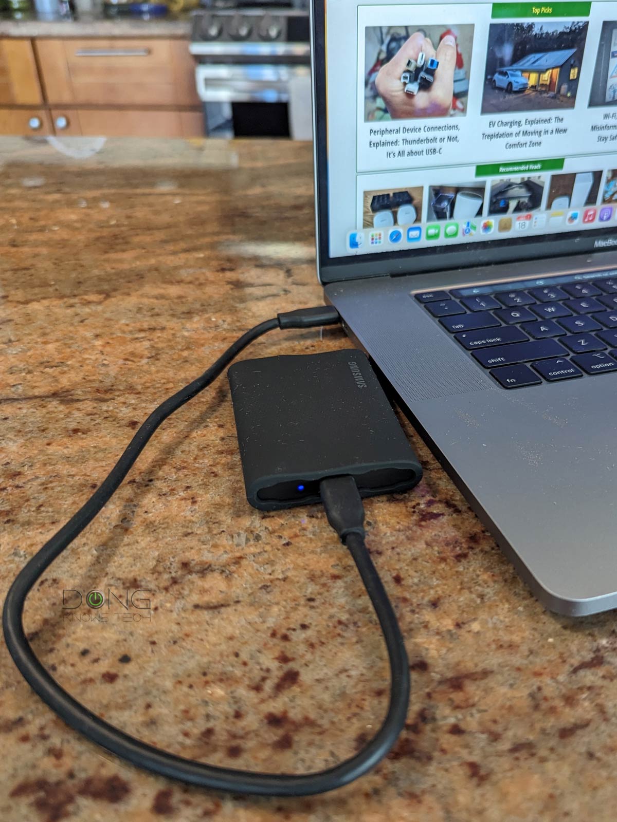 Samsung T9 Review (vs. Crucial X10 Pro): Totally Fast but Could Use a Price-Cut 9 Samsung T9 Portable SSD in action