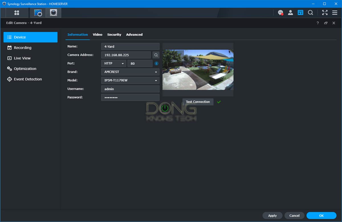 Synology Surveillance Station Review: The Most Flexible DIY Security Cam System 15 Surveillance Station 9 Third Party Cam Settings