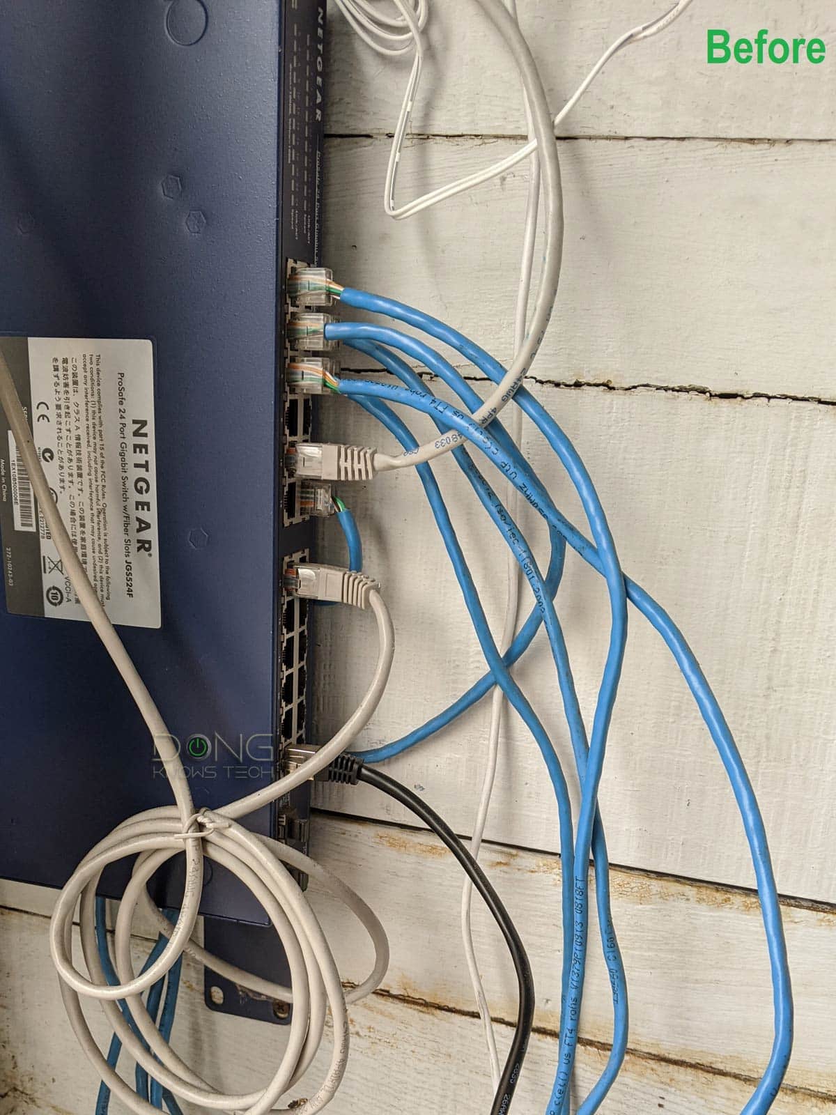 Network Wiring Explained: How to Get Your Home Wired (Almost) Like a Pro 18 Switch with cables