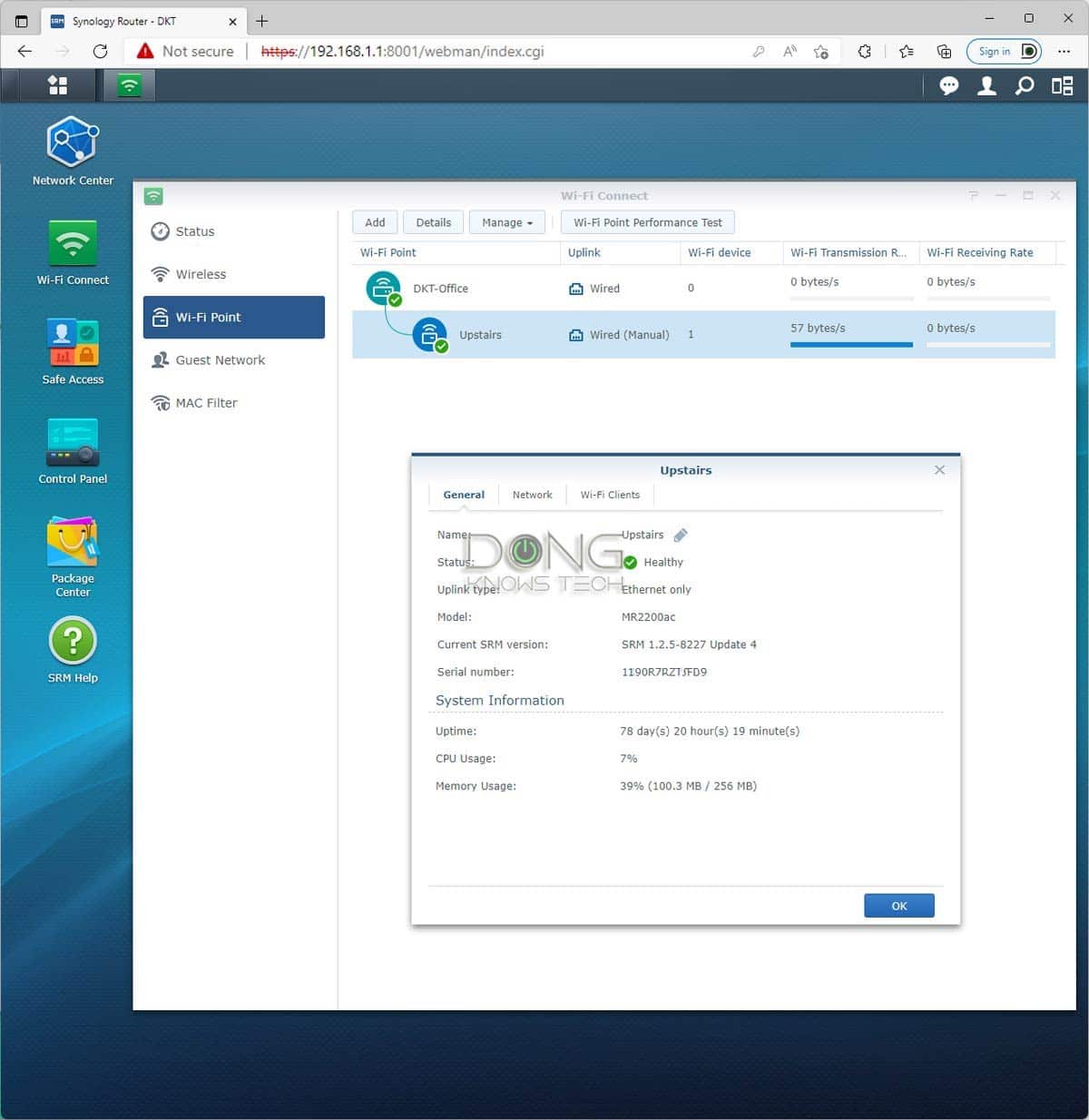 Synology Mesh Review: A Friendly Way to Create a Pro Wi-Fi System at Home 6 Synology Mesh SRM 1.2