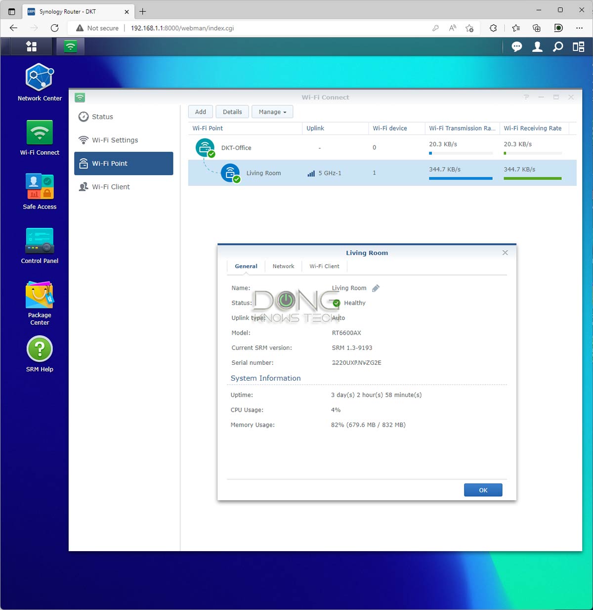 Synology Mesh Review: A Friendly Way to Create a Pro Wi-Fi System at Home 5 Synology Mesh SRM 1.3