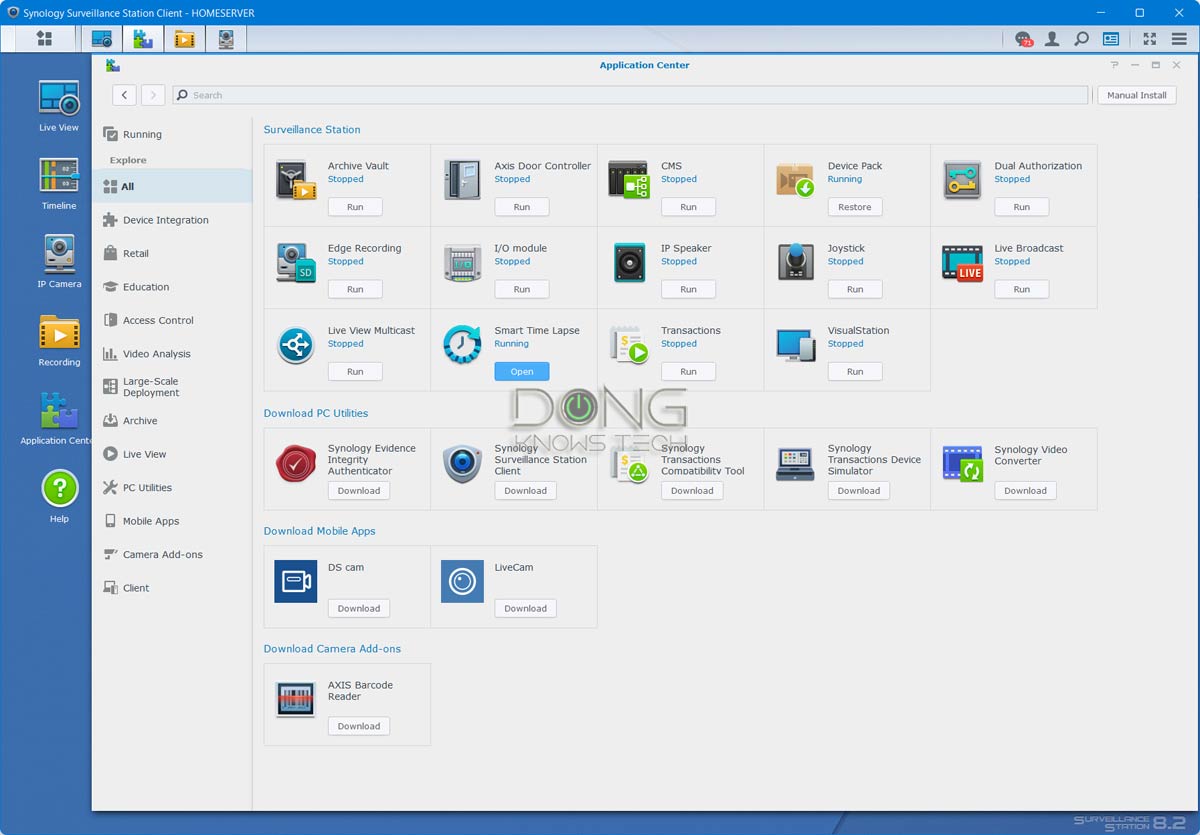 Synology Surveillance Station Review: The Most Flexible DIY Security Cam System 8 Synology Surveillance Station Apps