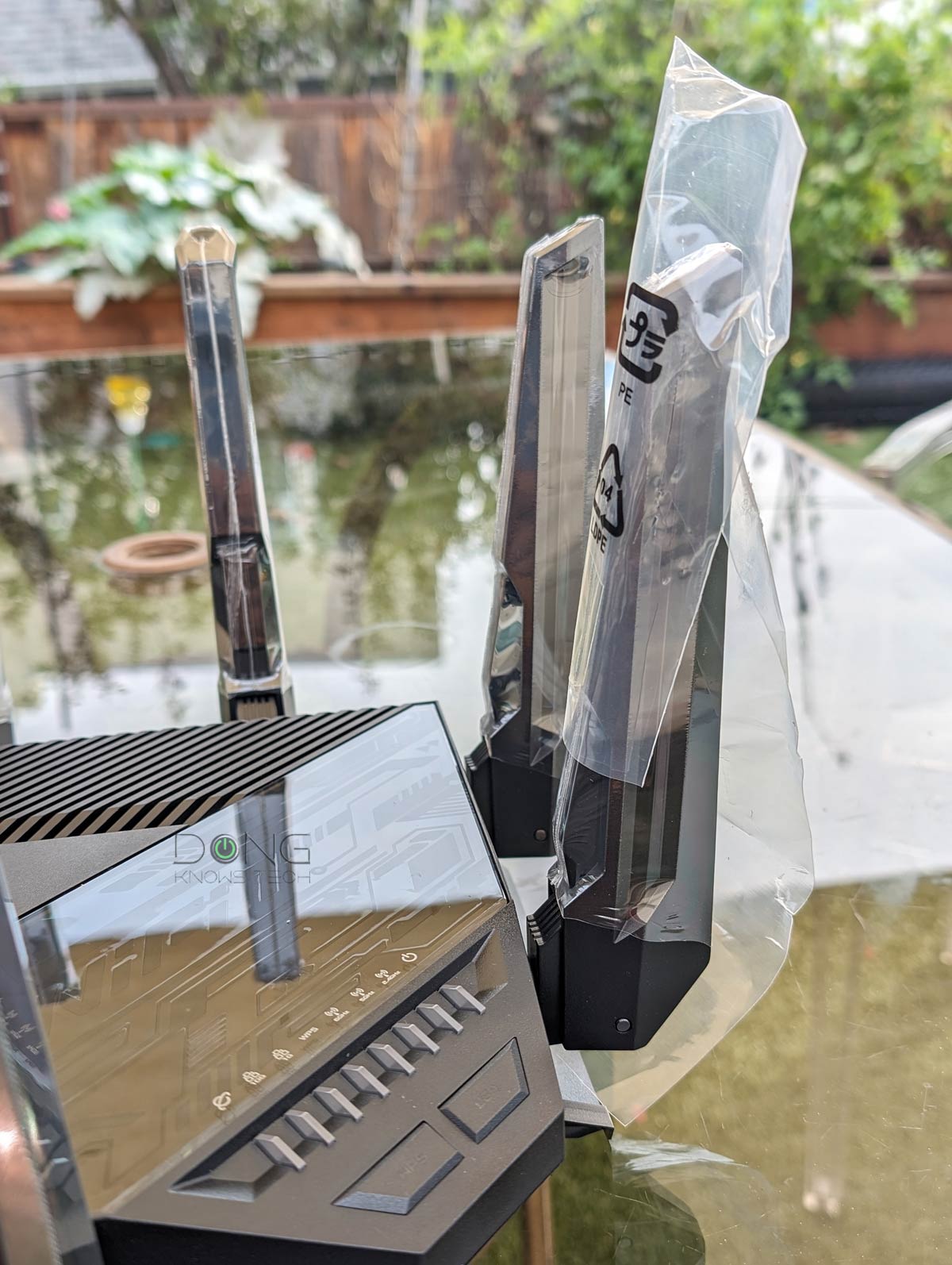 Asus RT-BE96U Review: An Exciting AiMesh Router with Real Wi-Fi 7 13 The Asus RT-BE96U has lots of plastic wraps