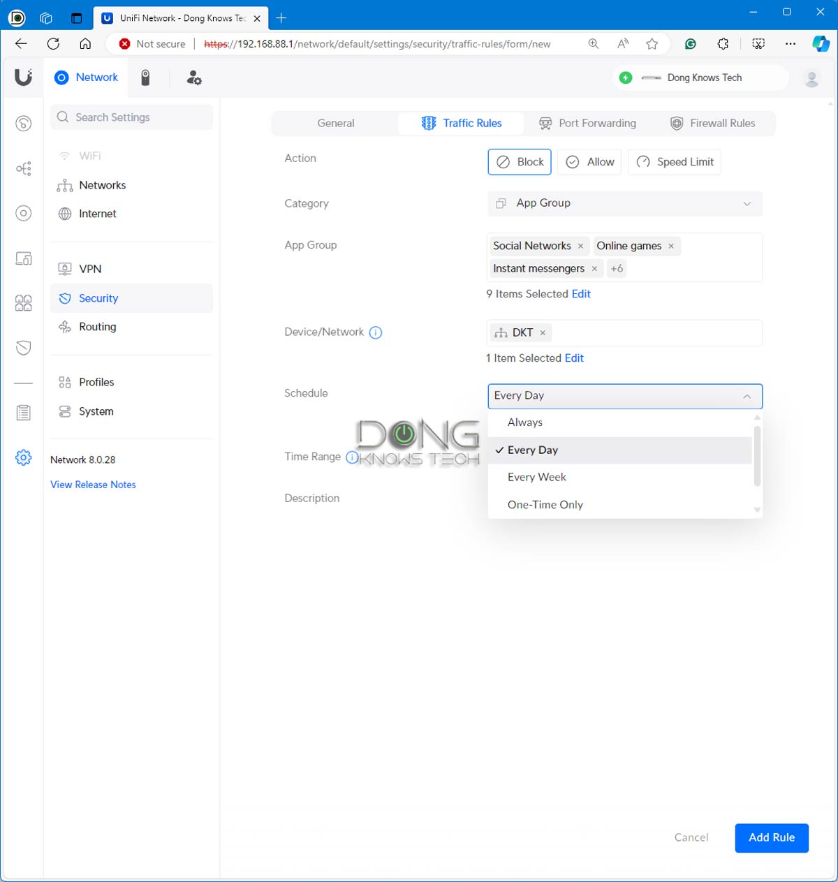 Online Parental Control: What It Is and Why You Shouldn't Pick a Router Based on It 4 Ubiquiti UniFi Traffic Rules